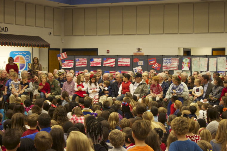 Dean Road Elementary Veterans Day Program Education