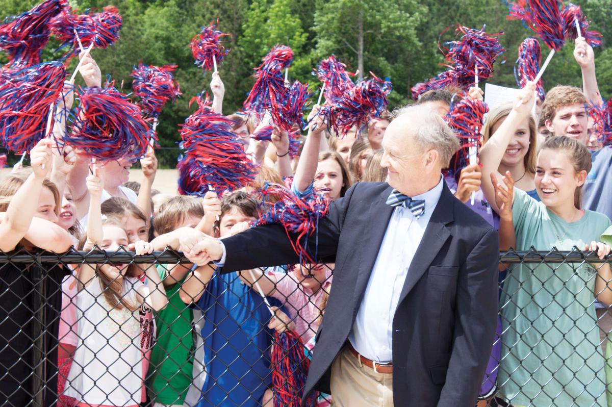 Lee Scott Academy celebrates retiring headmaster News