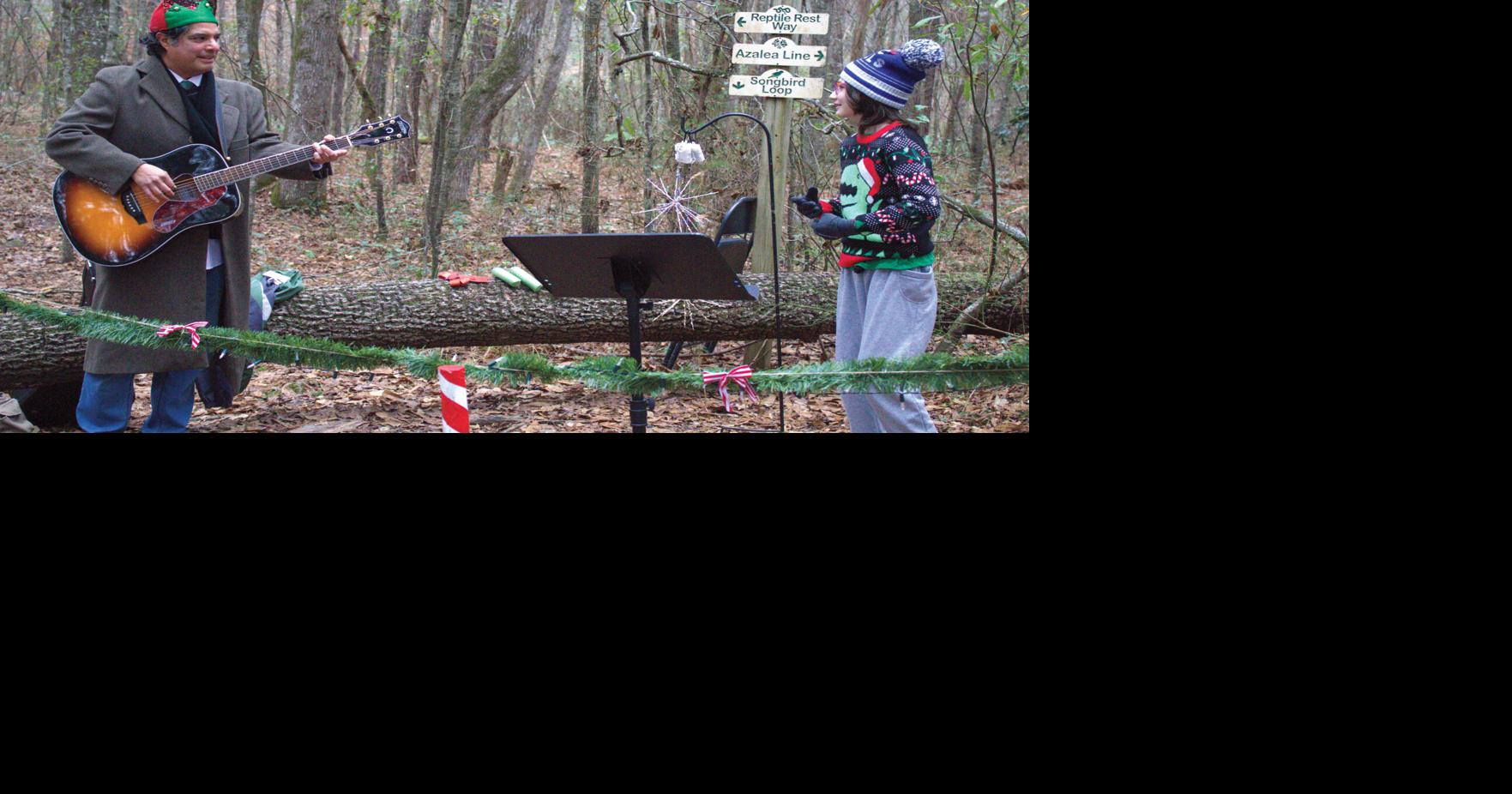 Holiday Walk in the Woods combines nature, holiday cheer