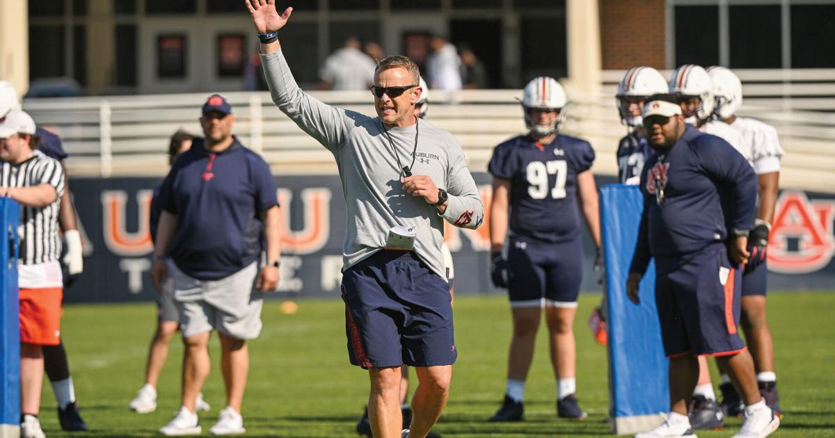 Auburn Football Camp Day 1: HC Bryan Harsin 1 Bryan Harsin