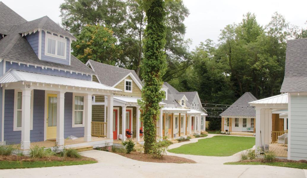 The Sweet Auburn Cottages off South Gay Street have recently been