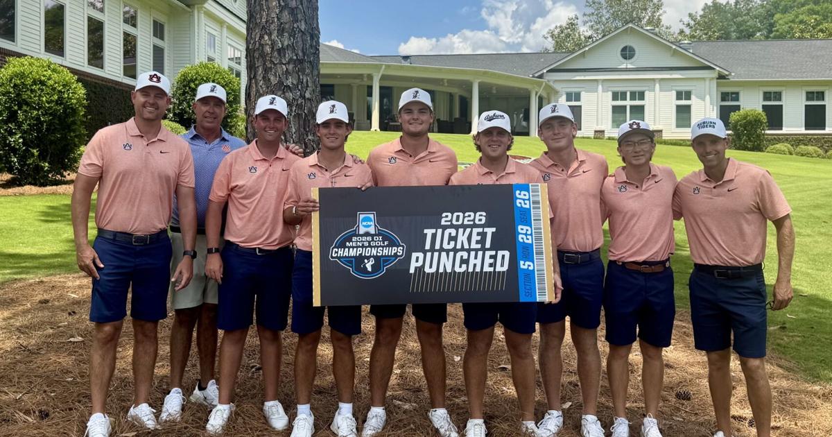 Auburn men's golf prepares for NCAA Championships