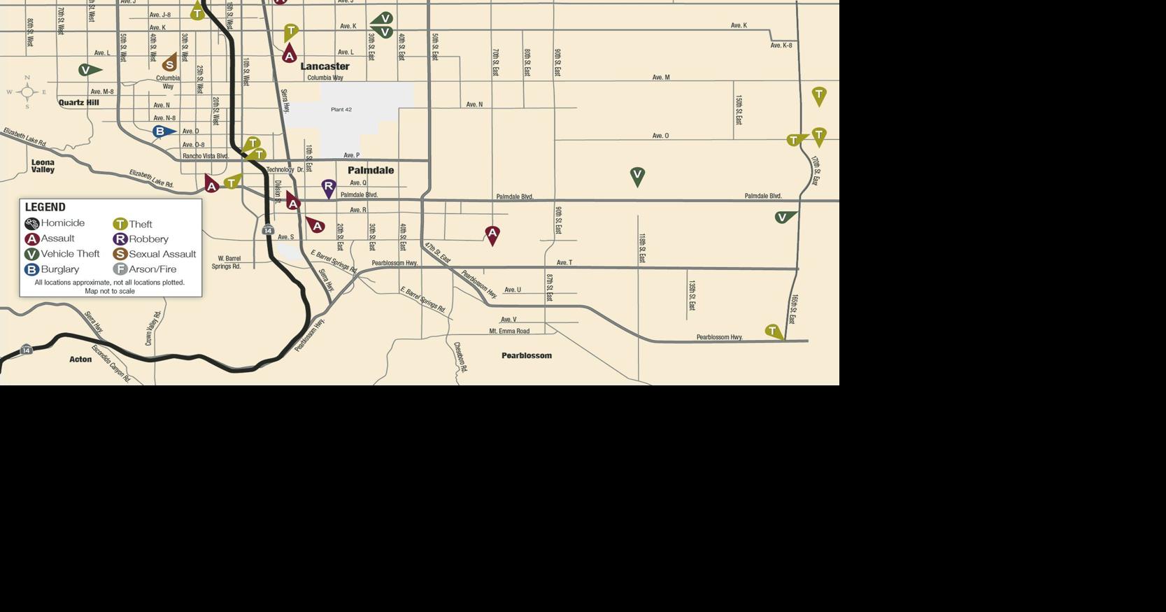 Antelope Valley crime blotter, Feb. 9, 2023 News