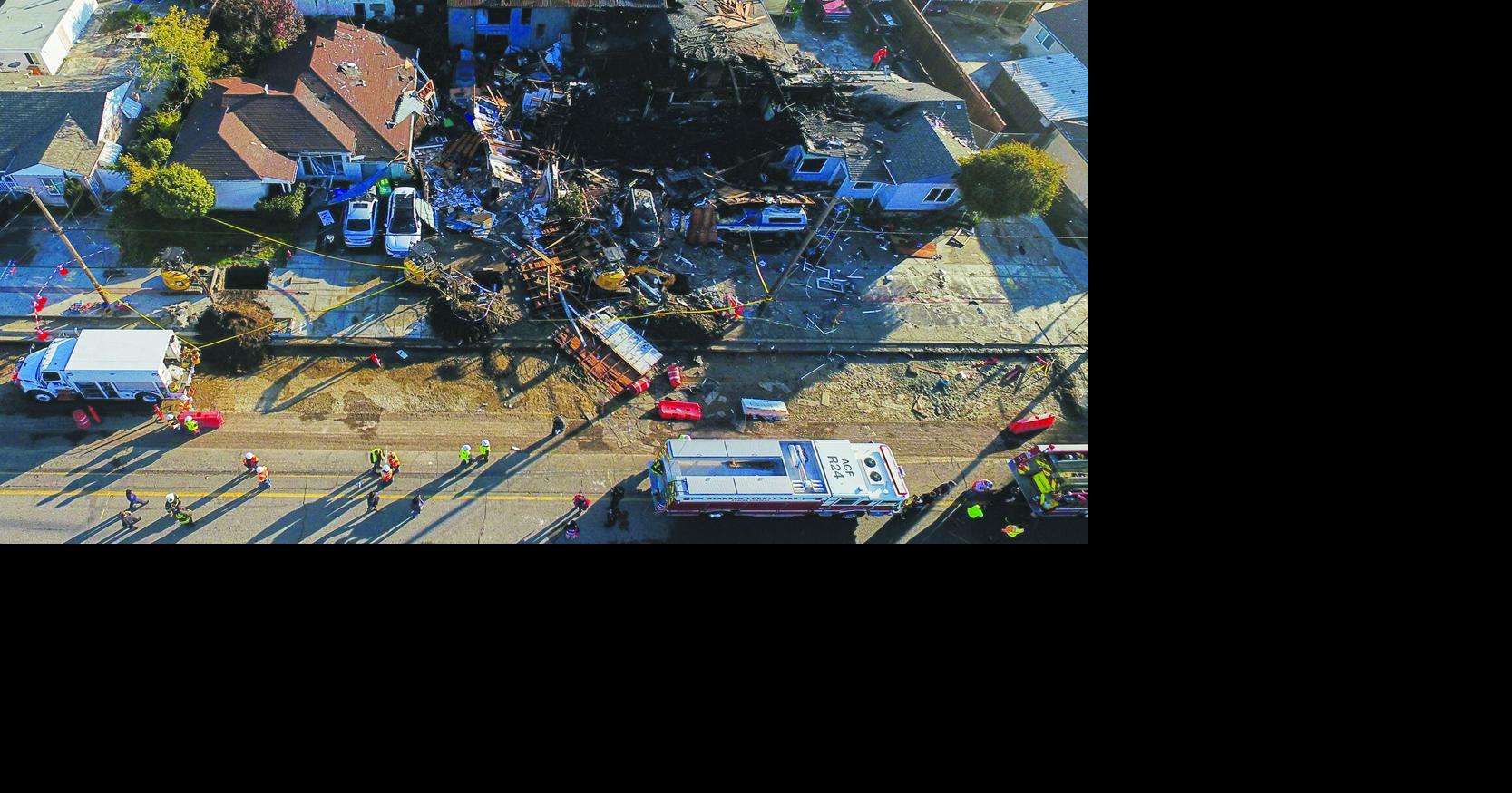 Gas explosion in SF Bay Area damages homes; 6 hurt