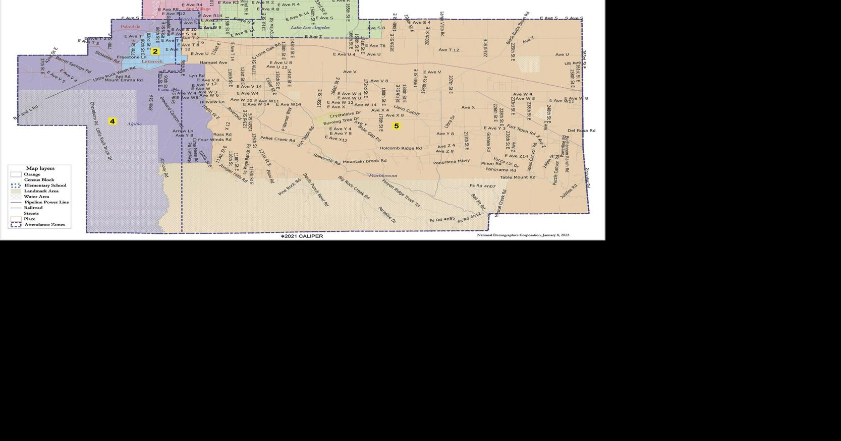 Keppel District picks orange map for its new trustee areas News