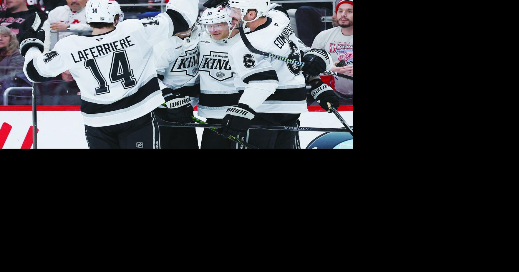 Detroit’s Kane ties points mark in loss to Kings