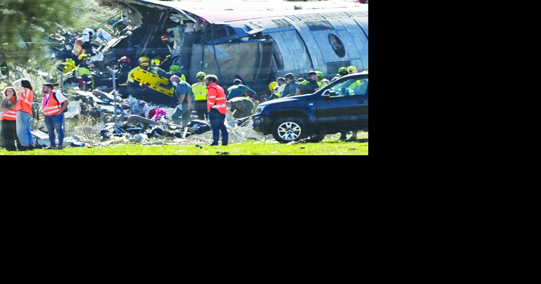 Spanish train crash kills at least 64 By DANIEL BASTEIRO and LAURA MILLAN Bloomberg News Oct 29, 2026 21 mins ago