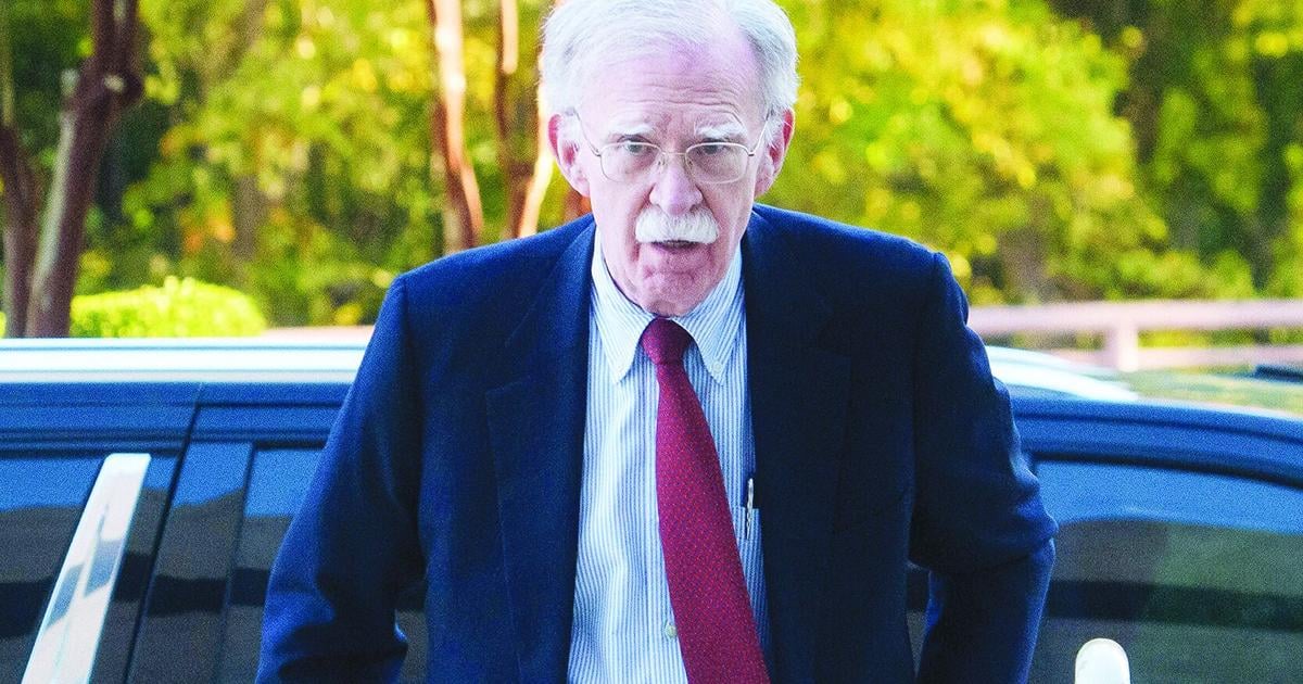 Bolton pleads not guilty in DOJ case