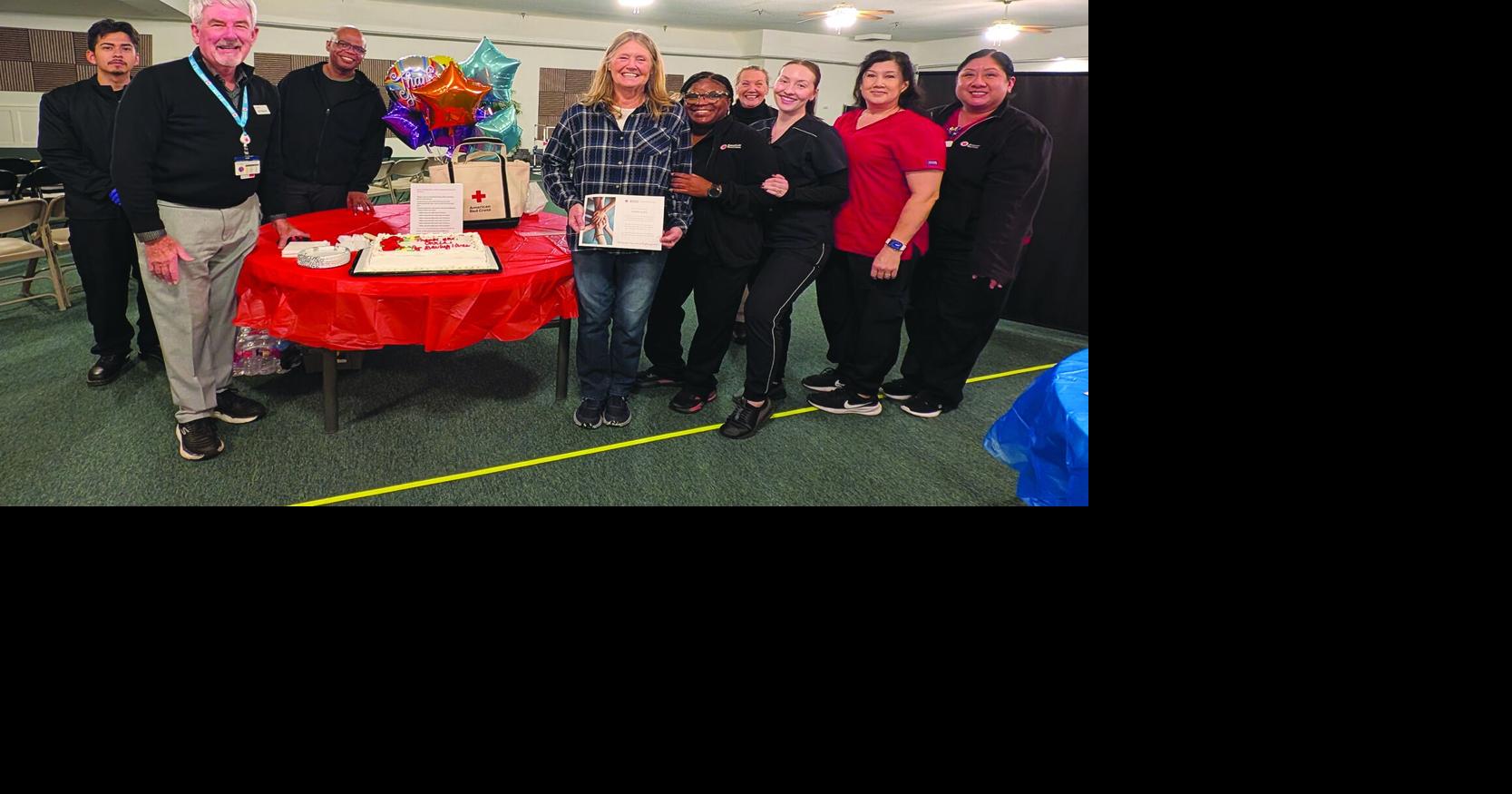 A lifetime of donating blood