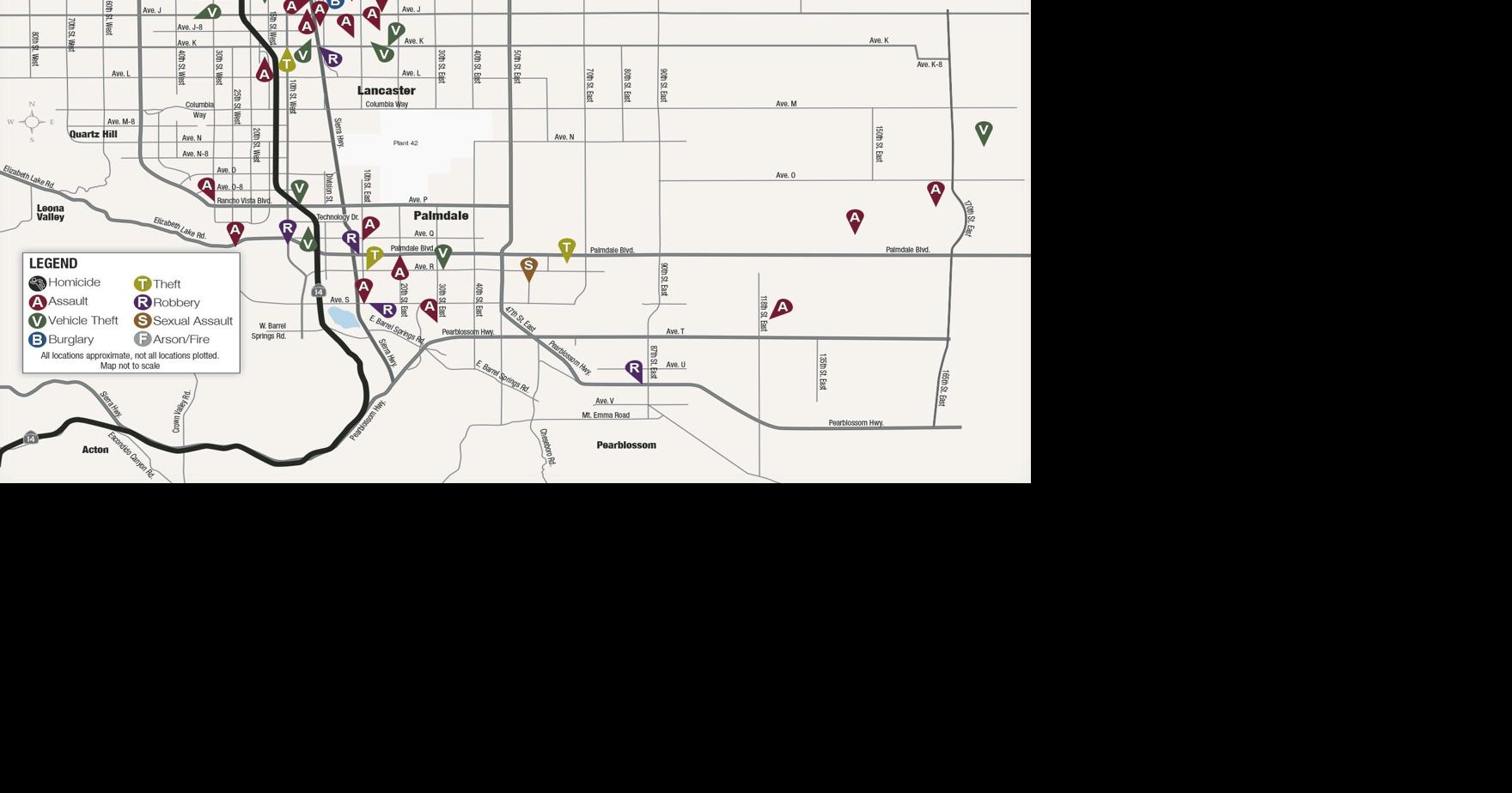 Antelope Valley crime blotter, Feb. 7, 2023 News