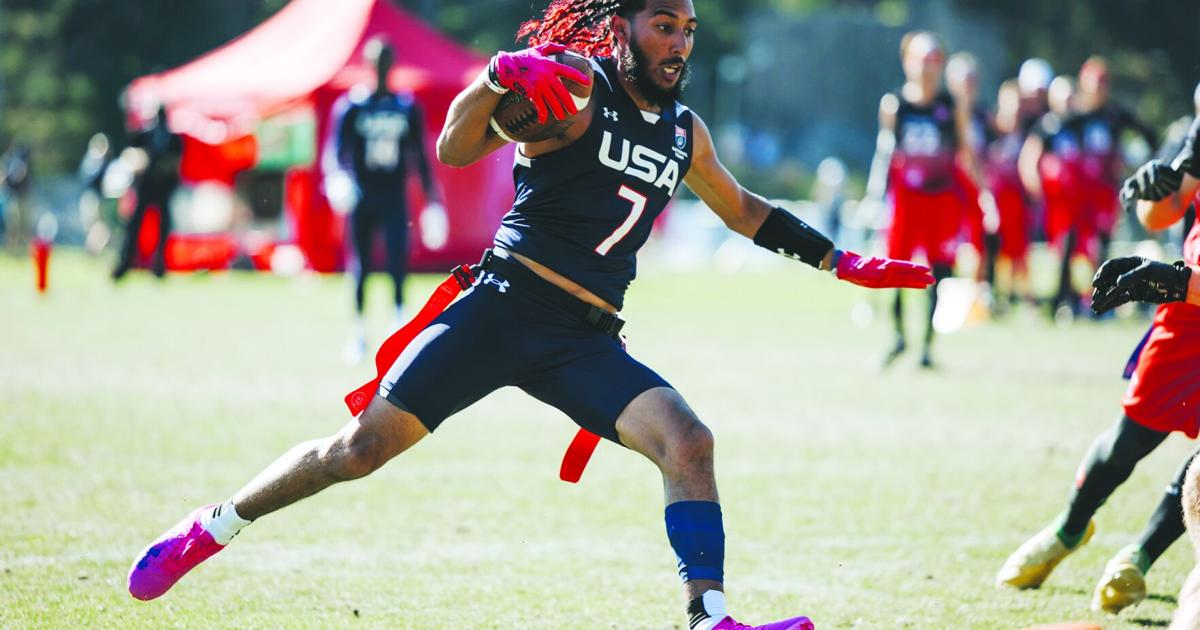 Showcasing flag football