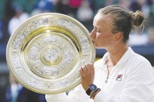Krejcikova beats Paolini to win Wimbledon title
