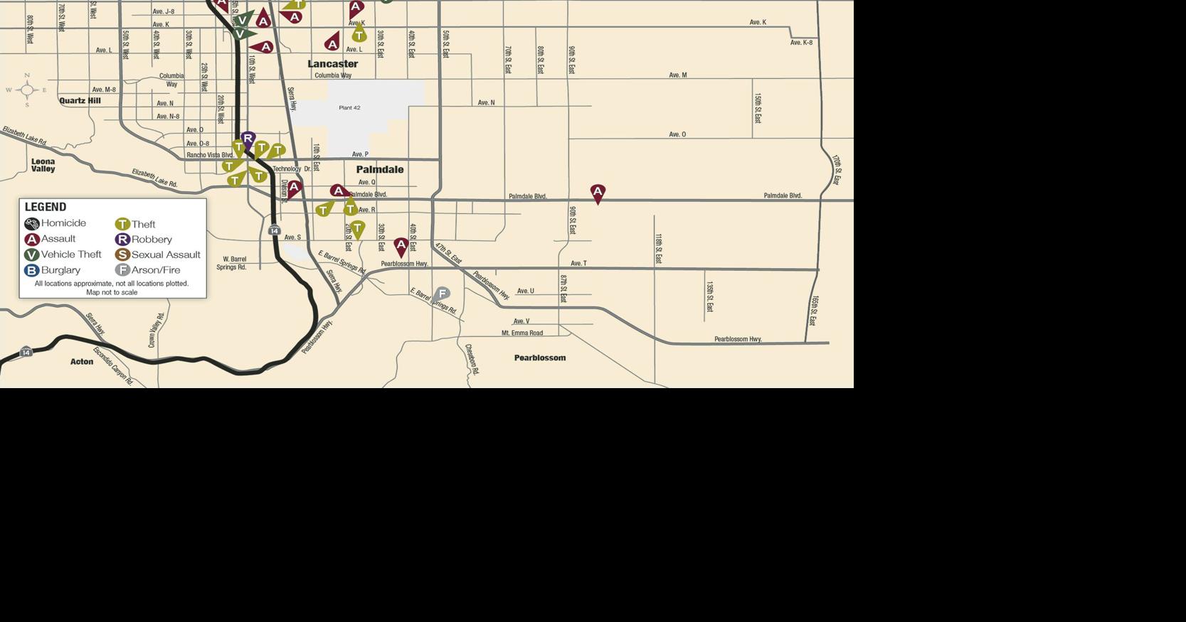 Antelope Valley crime blotter, Dec. 15, 2023 News