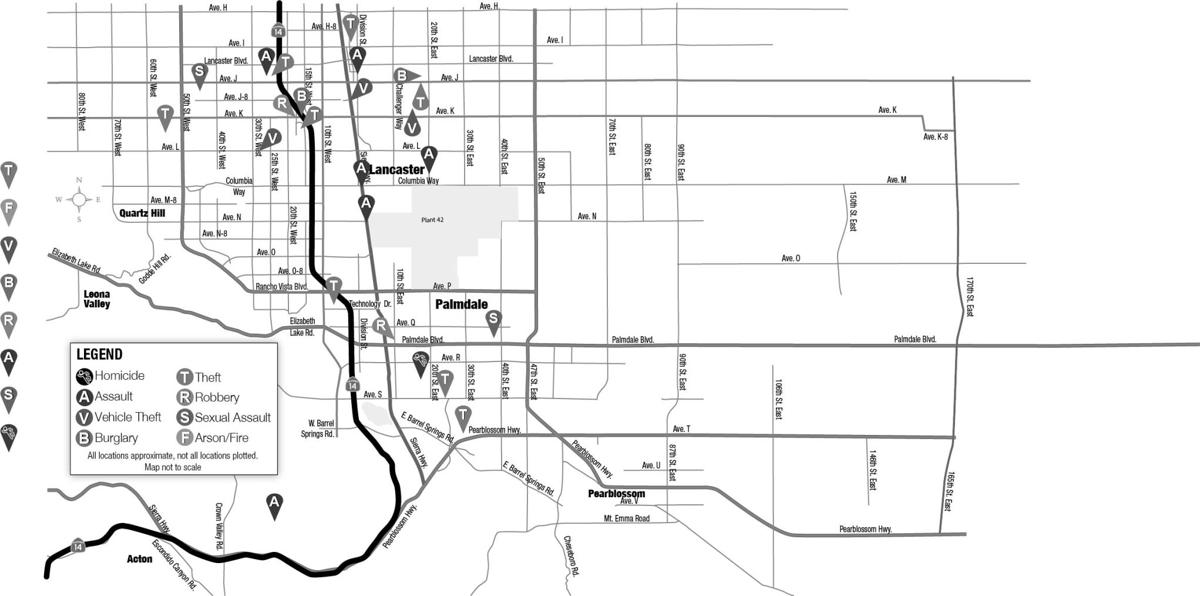 Antelope Valley crime blotter, Aug. 27, 2019 Local News