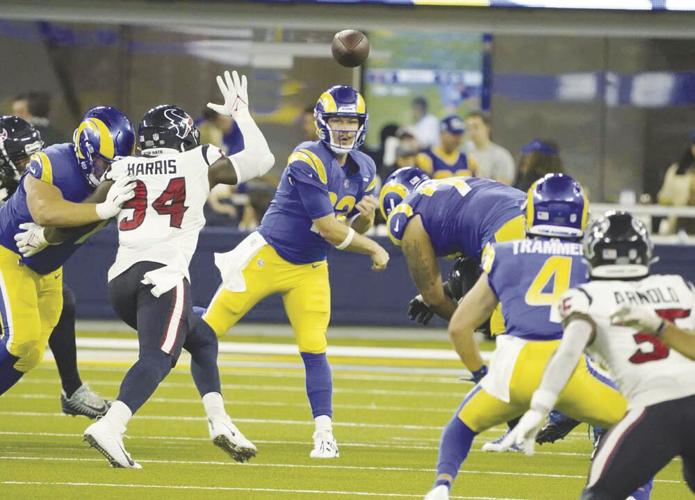 Davis Mills makes 2 big throws late, Texans beat Rams 24-20