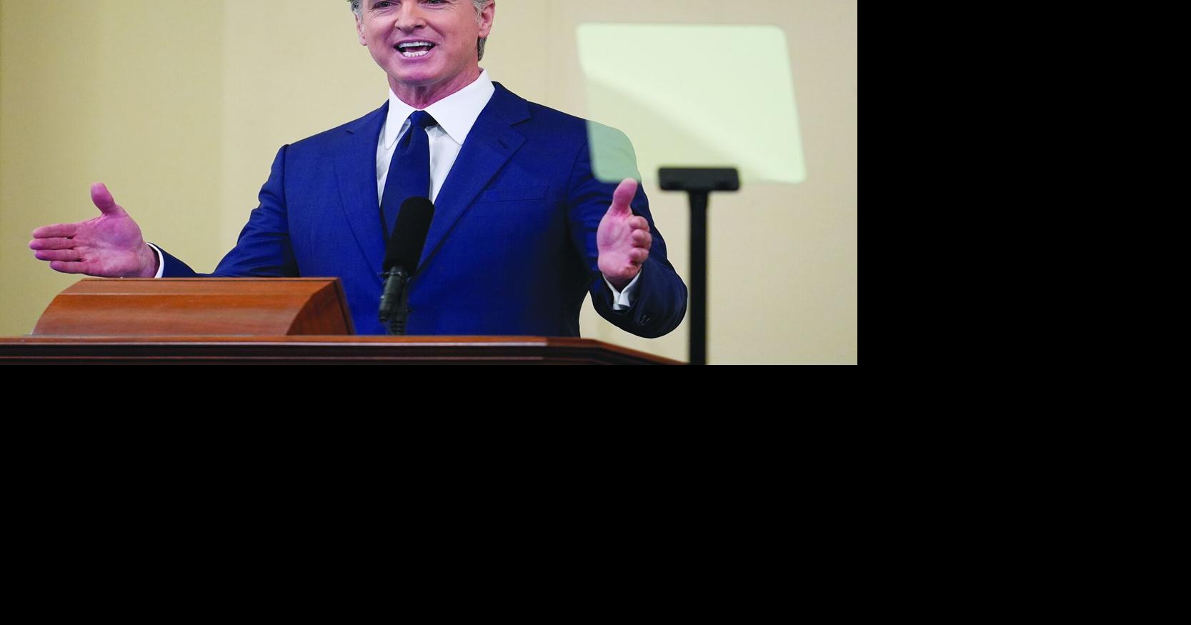 Newsom punches back at California’s critics