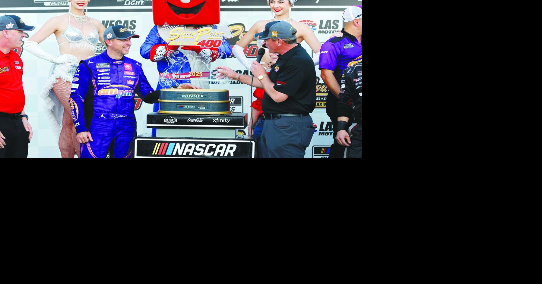 How Hamlin’s emotional win at Las Vegas has him back in title contention