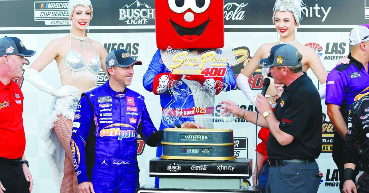 How Hamlin’s emotional win at Las Vegas has him back in title contention