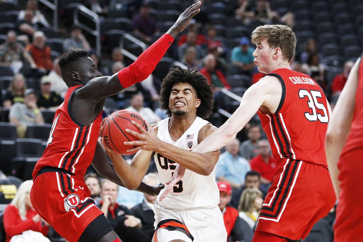Lucas Hits Late 3 Oregon State Beats Utah At Pac 12 Sports