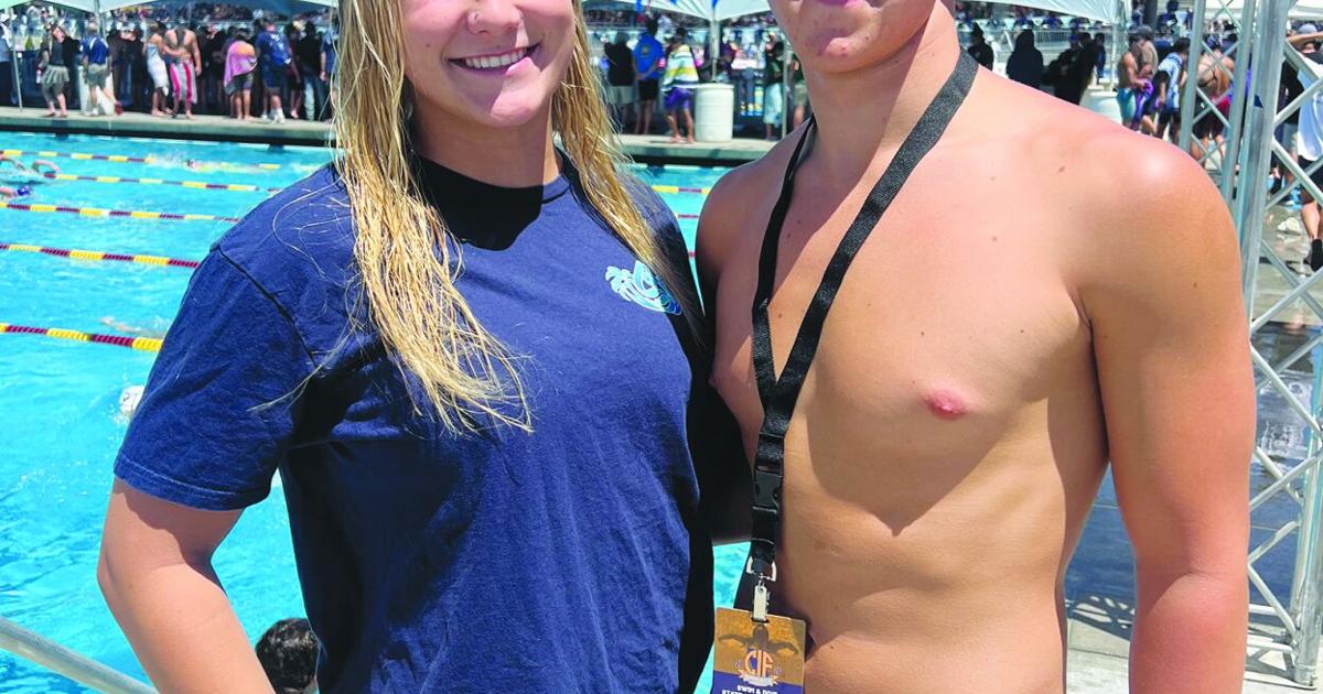 Alvarez, Nickols earn All-American swimming honors