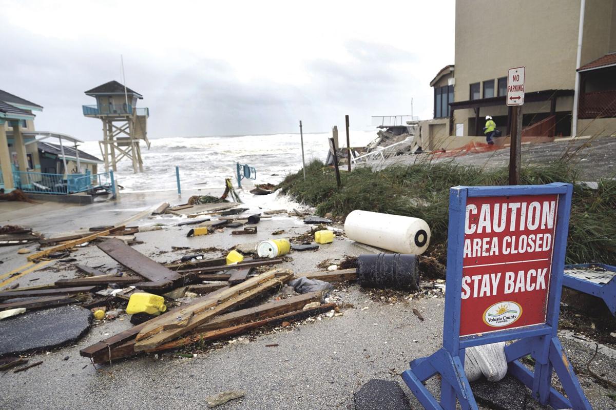 Tropical Storm Nicole topples beachfront homes | Newsline ...