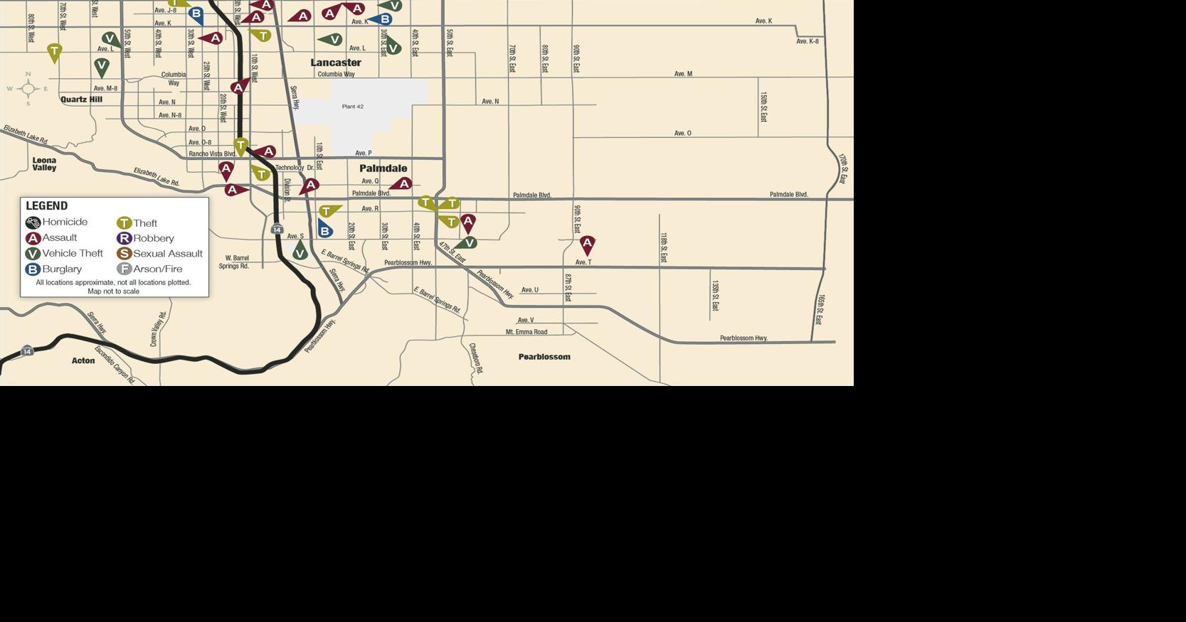 Antelope Valley crime blotter, Aug. 23, 2023 News