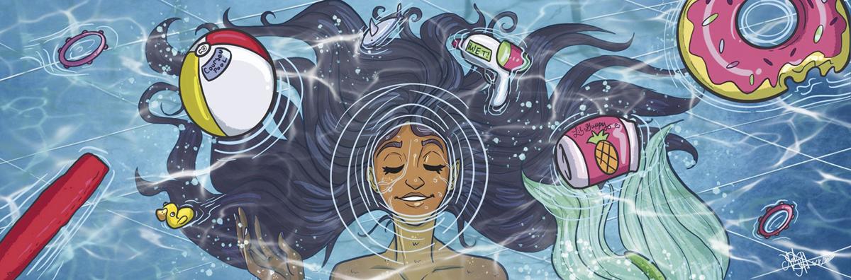 Fantasy Mural Set To Adorn Poolside News Avpress Com