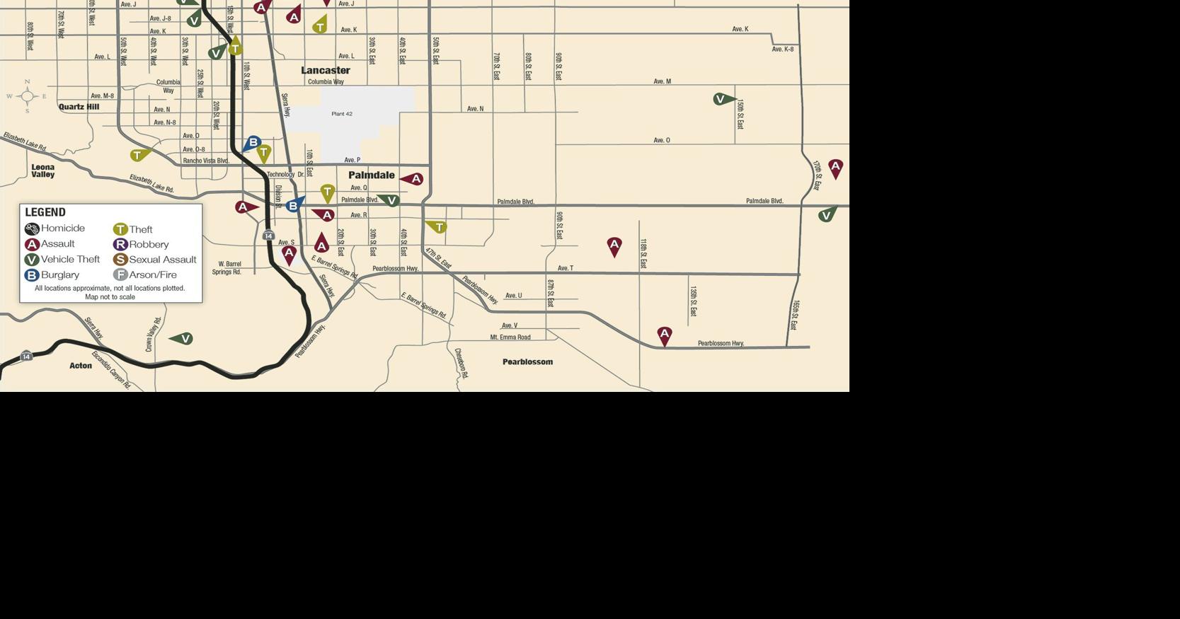 Antelope Valley crime blotter, Aug. 25, 2023 News