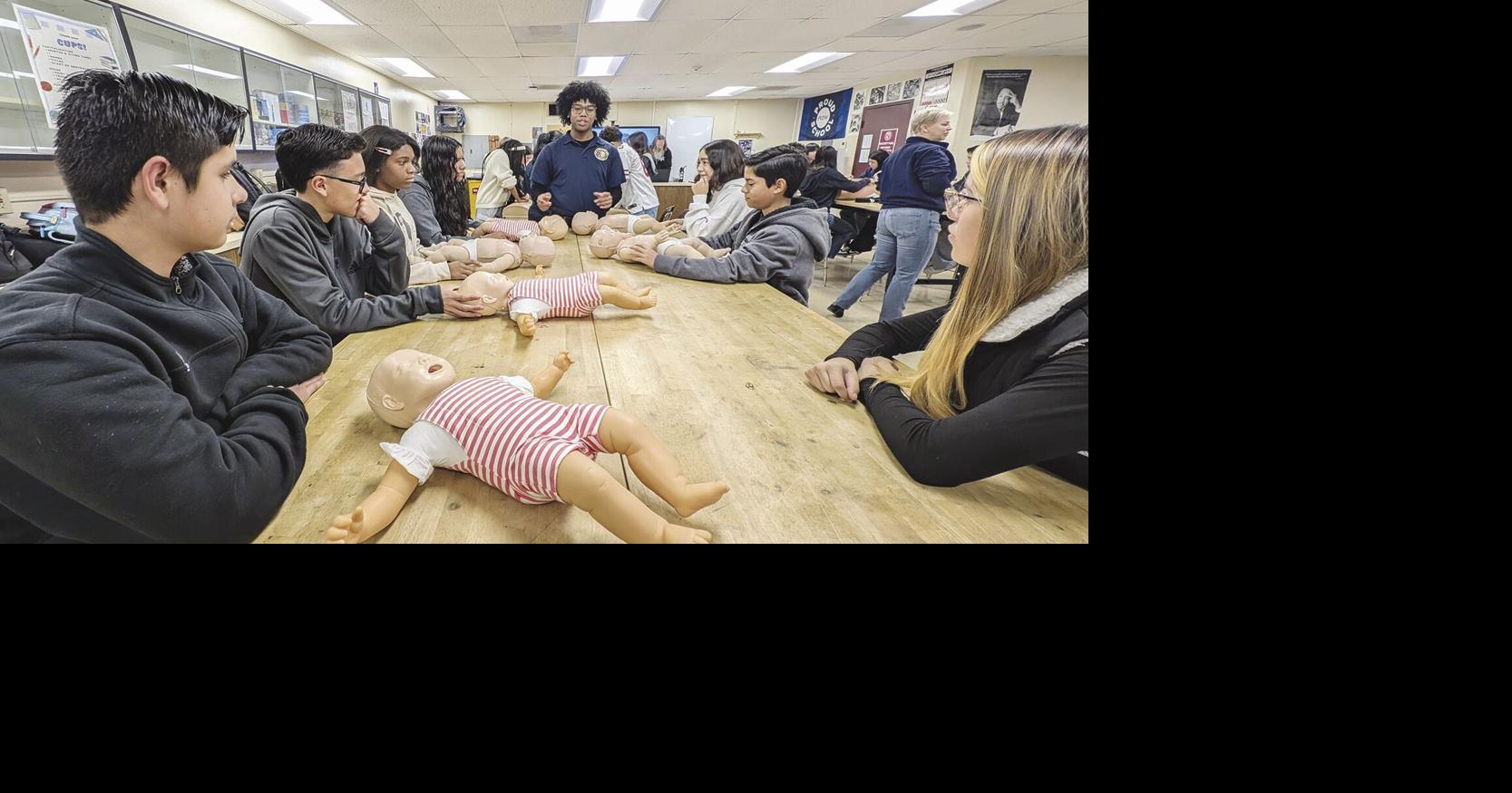Students learn about first aid, CPR | News | avpress.com