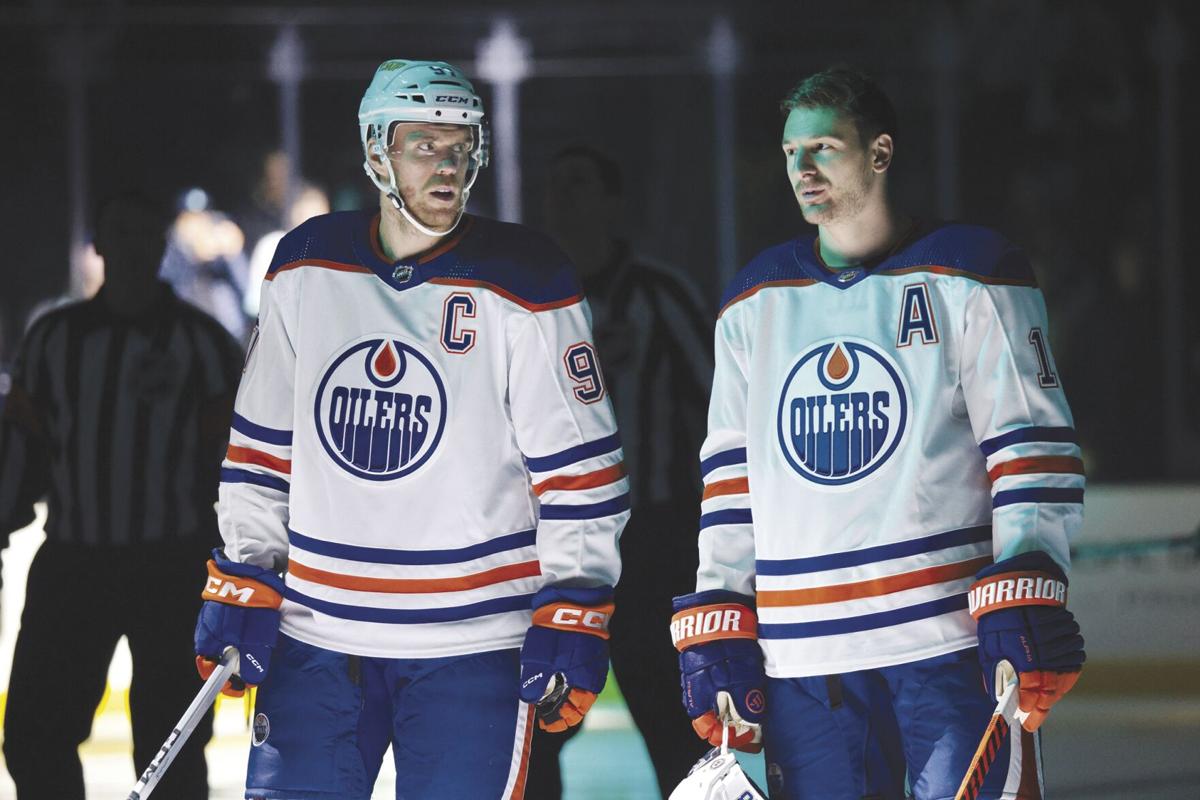 Edmonton Oilers Dark Uniform - National Hockey League (NHL