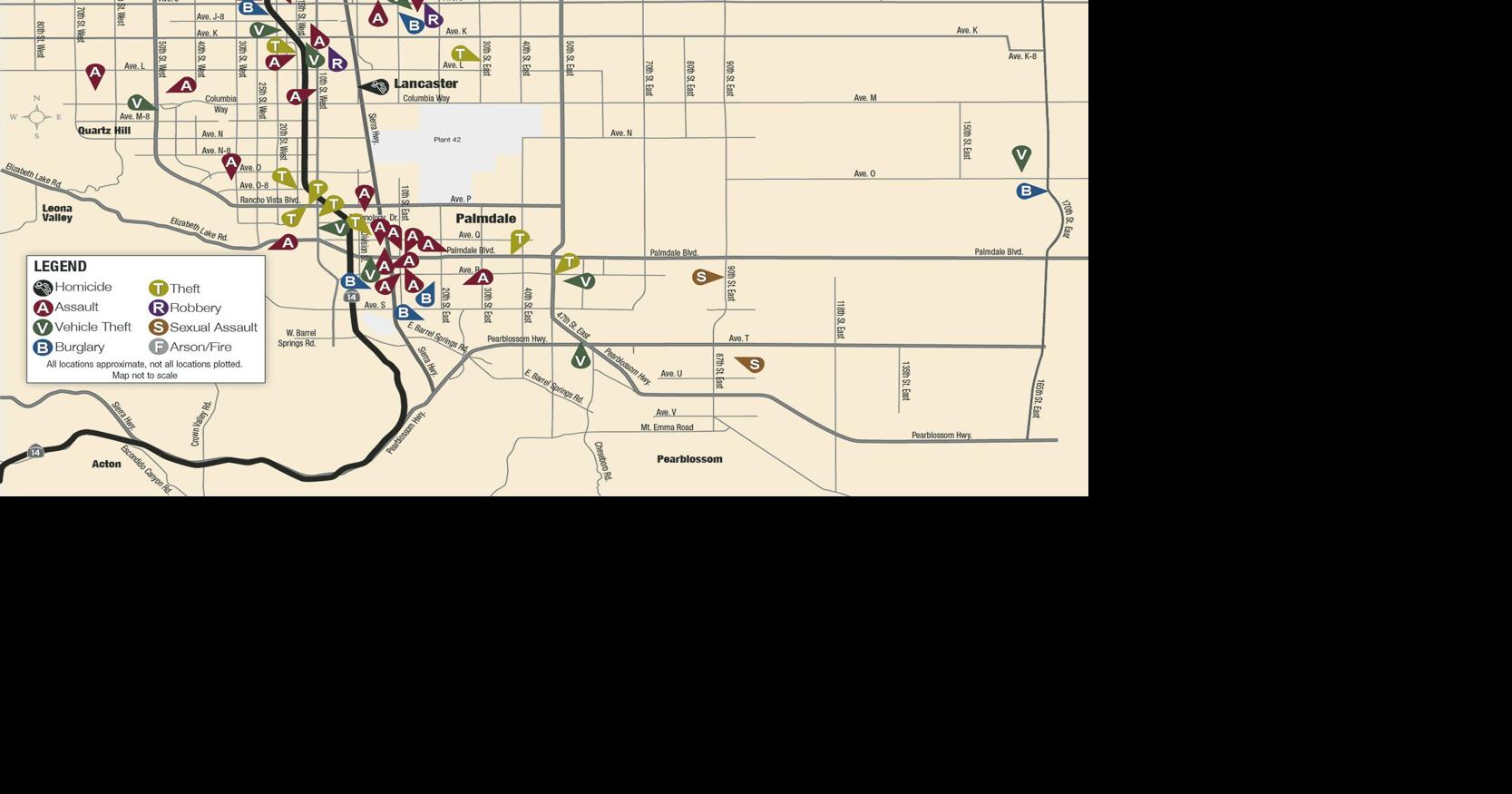 Antelope Valley crime blotter, Nov. 7, 2023 News