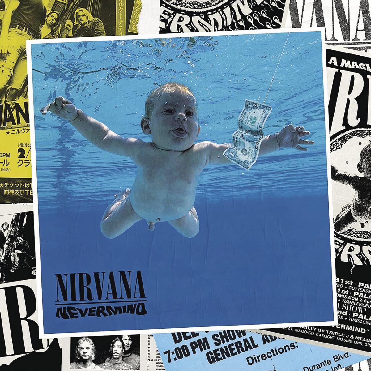 Nirvana CD Nevermind Smells Like Teen Spirit Come as You Are Lithium  Nameless Endless Hidden Track Kurt Cobain 1993 