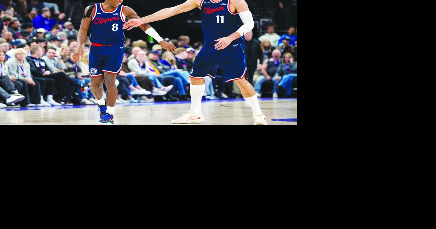 Clips beat Jazz behind Leonard’s 25th straight game with more than 20 points