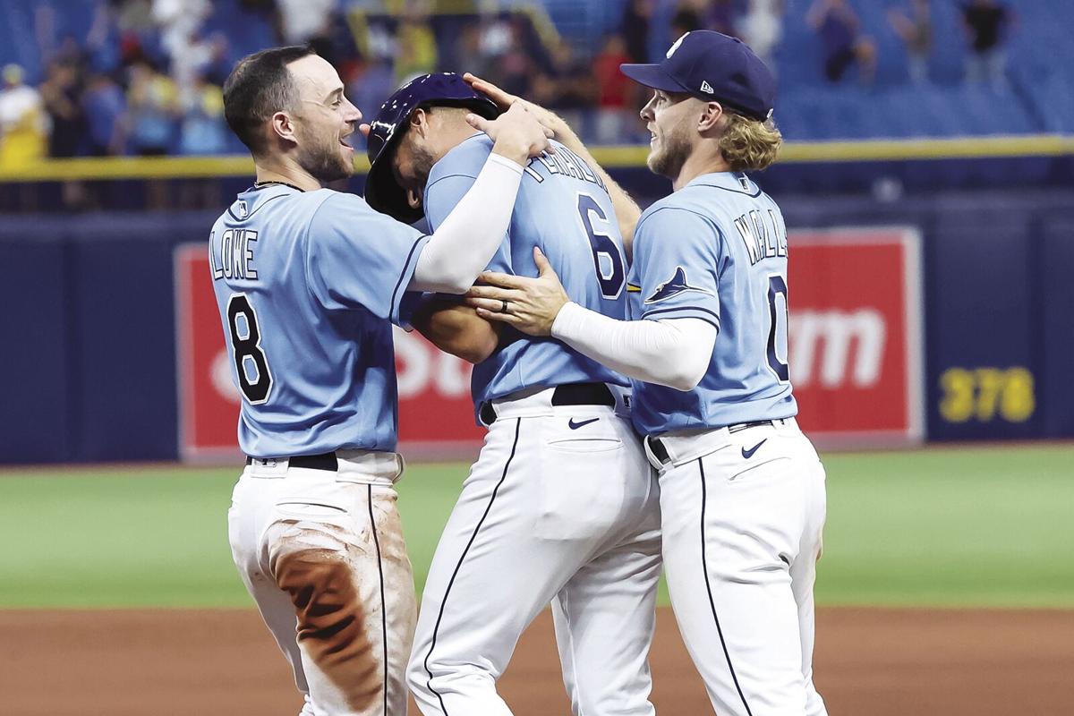 Persistence pays as Rays rally in 11th inning to beat Angels