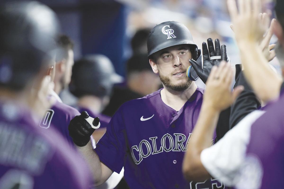 Angels trade for C.J. Cron, Randal Grichuk from Rockies, keep
