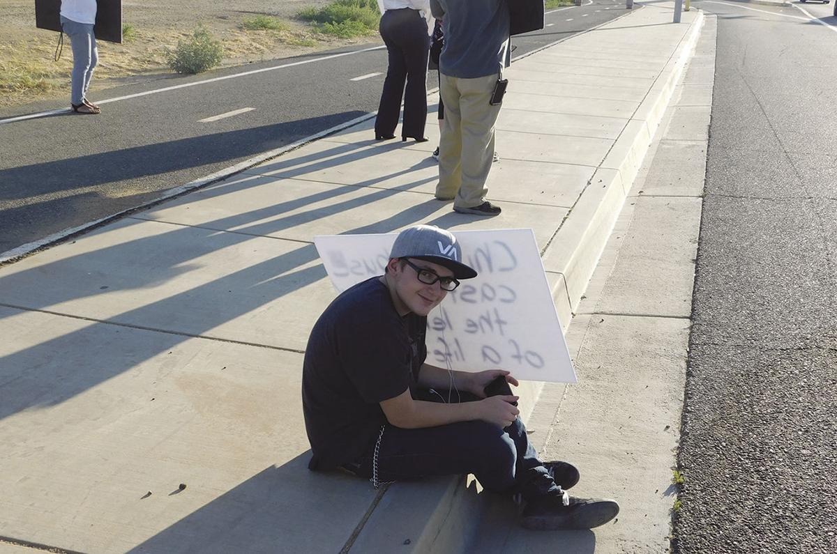 A Human Chain For Awareness News Avpress Com