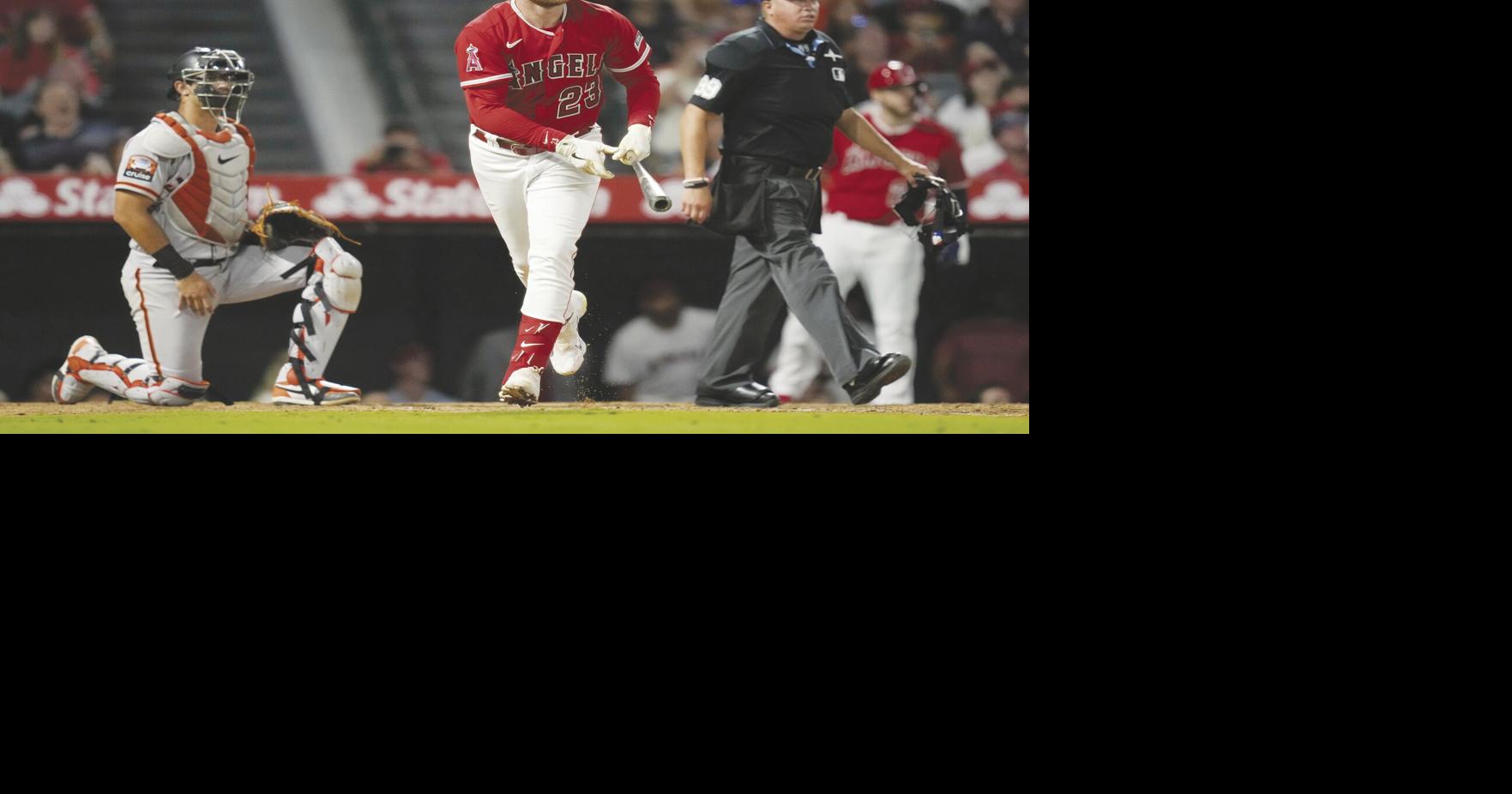 Giolito wins first home start as Angels beat Giants 7-5