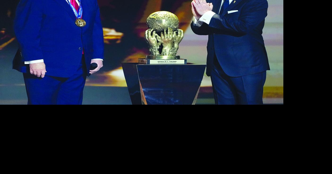 FIFA gives President Trump peace prize