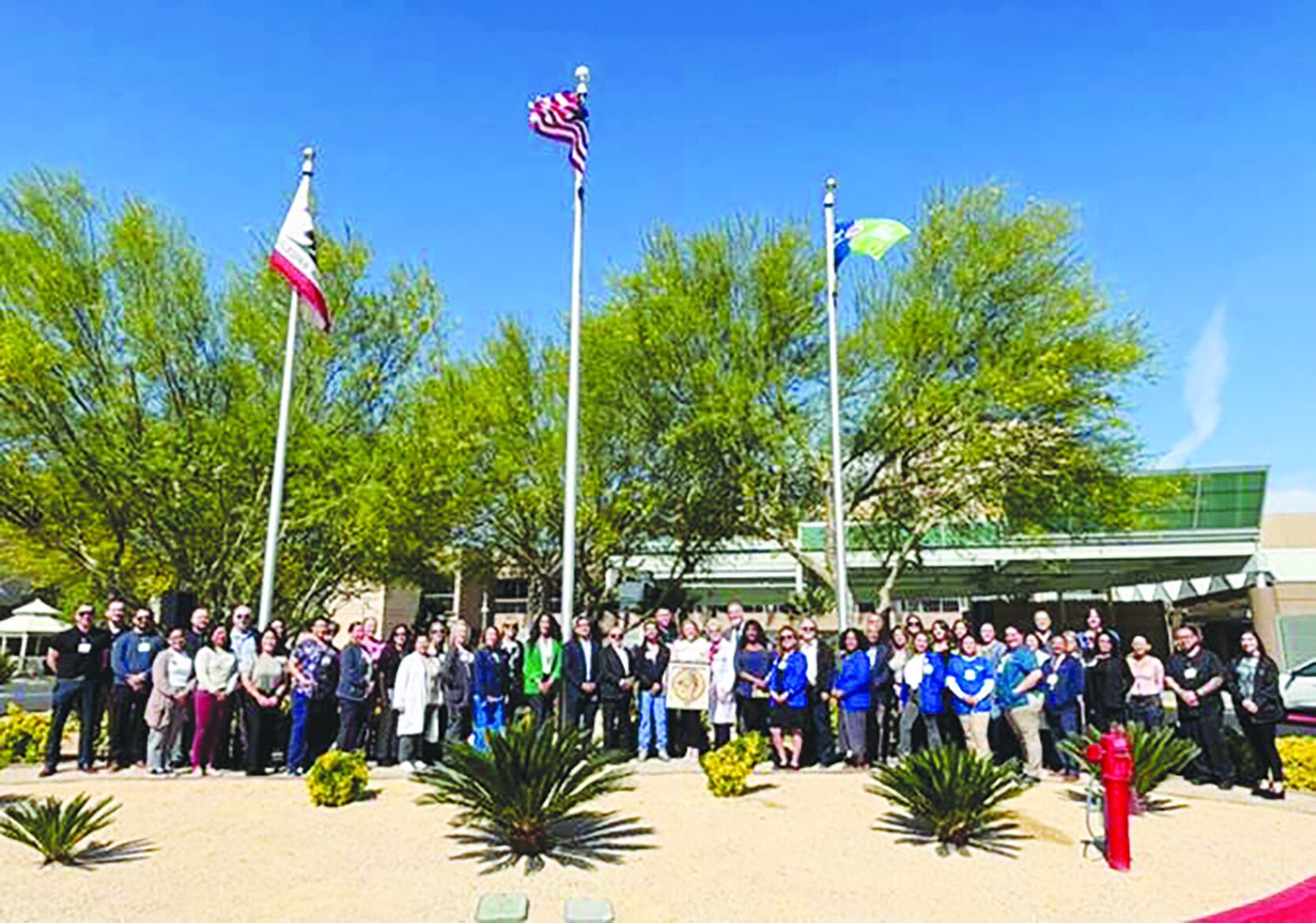 AVMC, OneLegacy raise Donate Life flag | Local News | avpress.com