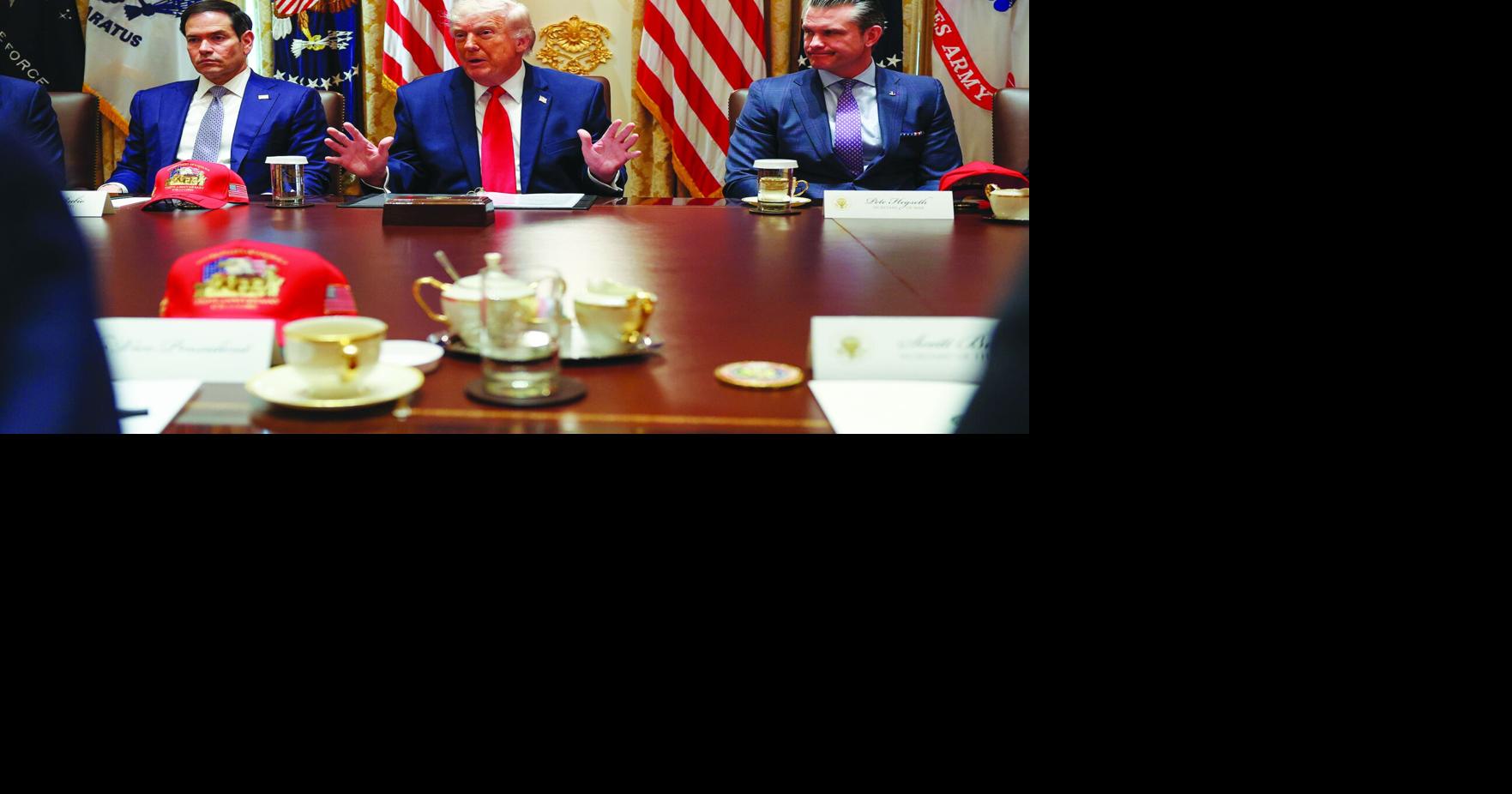 Trump holds Situation Room meeting on Iran By MICHAEL WILNER Los Angeles Times May 30, 2026 38 mins ago