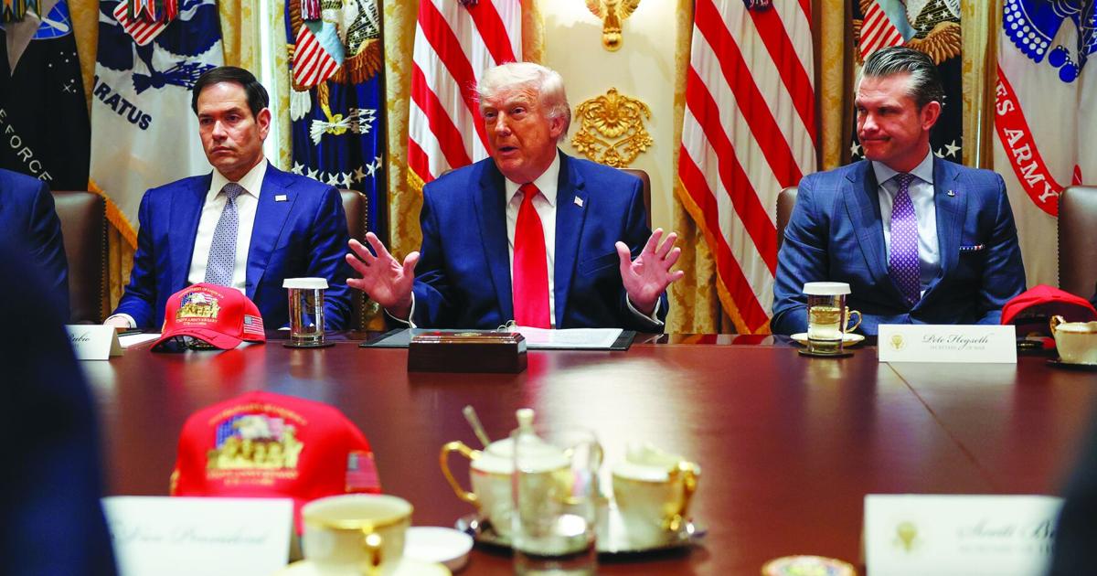 Trump holds Situation Room meeting on Iran By MICHAEL WILNER Los Angeles Times May 30, 2026 38 mins ago