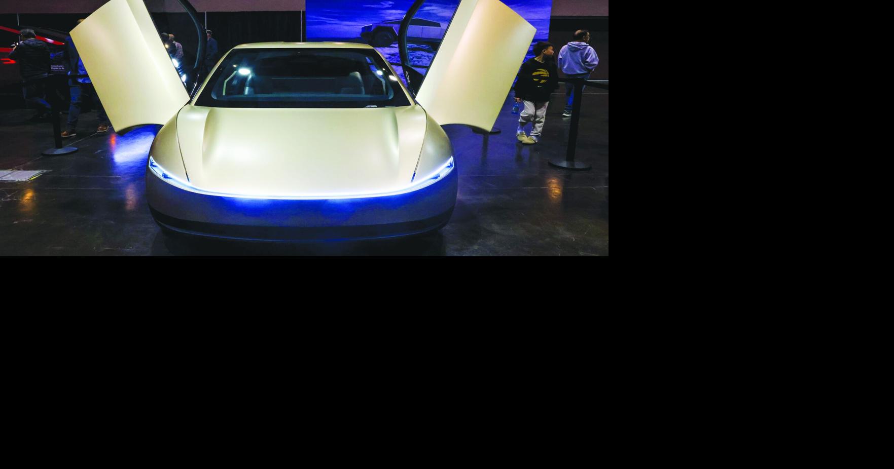 Tesla slides after Cybercab launch draws probe