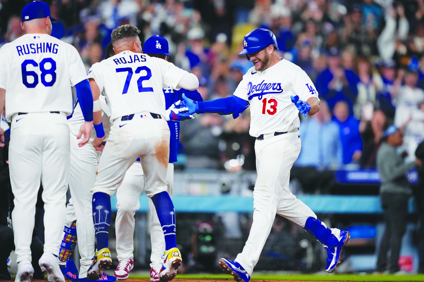 Beautiful Muncy’s 3-homer Night Ends With A Stunning 9th-inning Winner As Dodgers Top Rangers Design Art Beautiful Muncy’s 3-homer Night Ends With A Stunning 9th-inning Winner As Dodgers Top Rangers Design Art