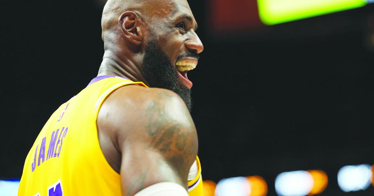 Lebron Ruler Another record for LeBron: He ties NBA mark for games played | Sports ...