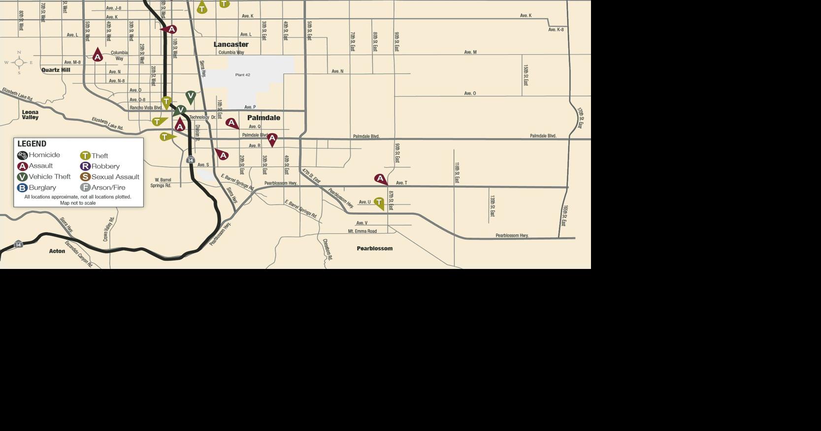 Antelope Valley crime blotter, Aug. 30, 2023 News