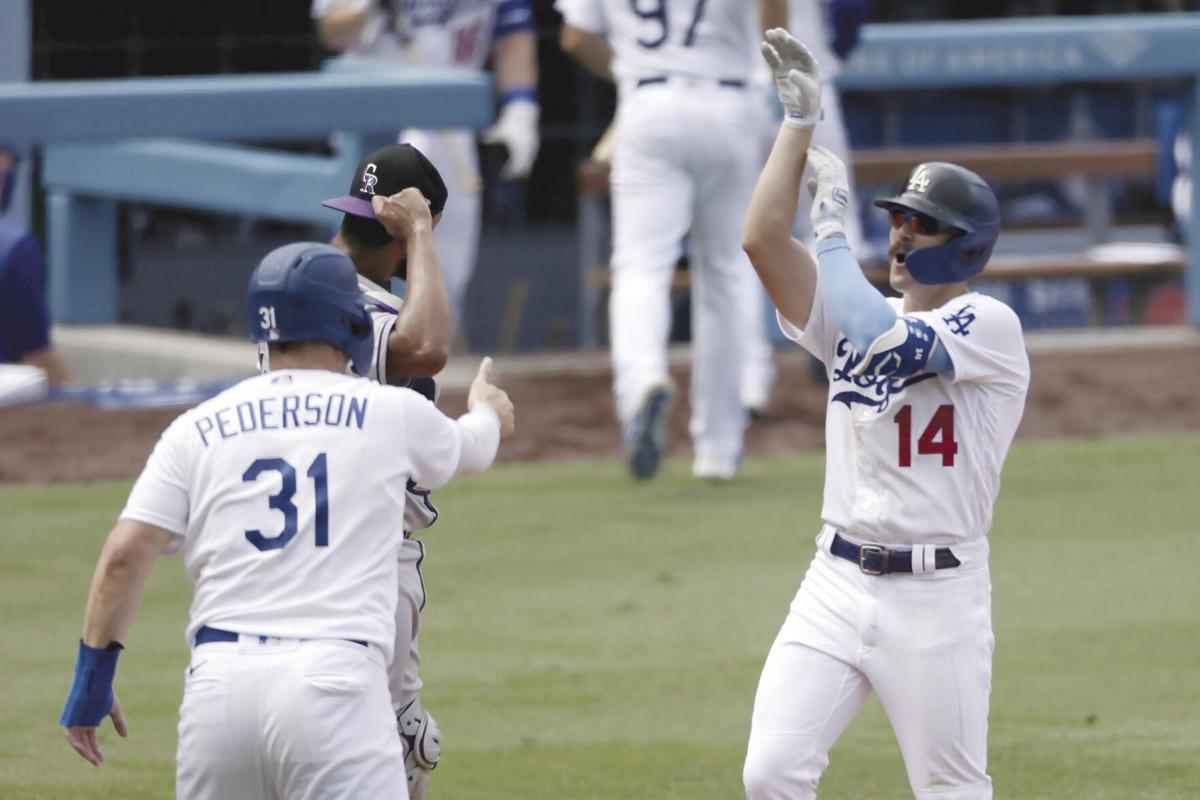 Dodgers finish sweep of Rockies, Sports