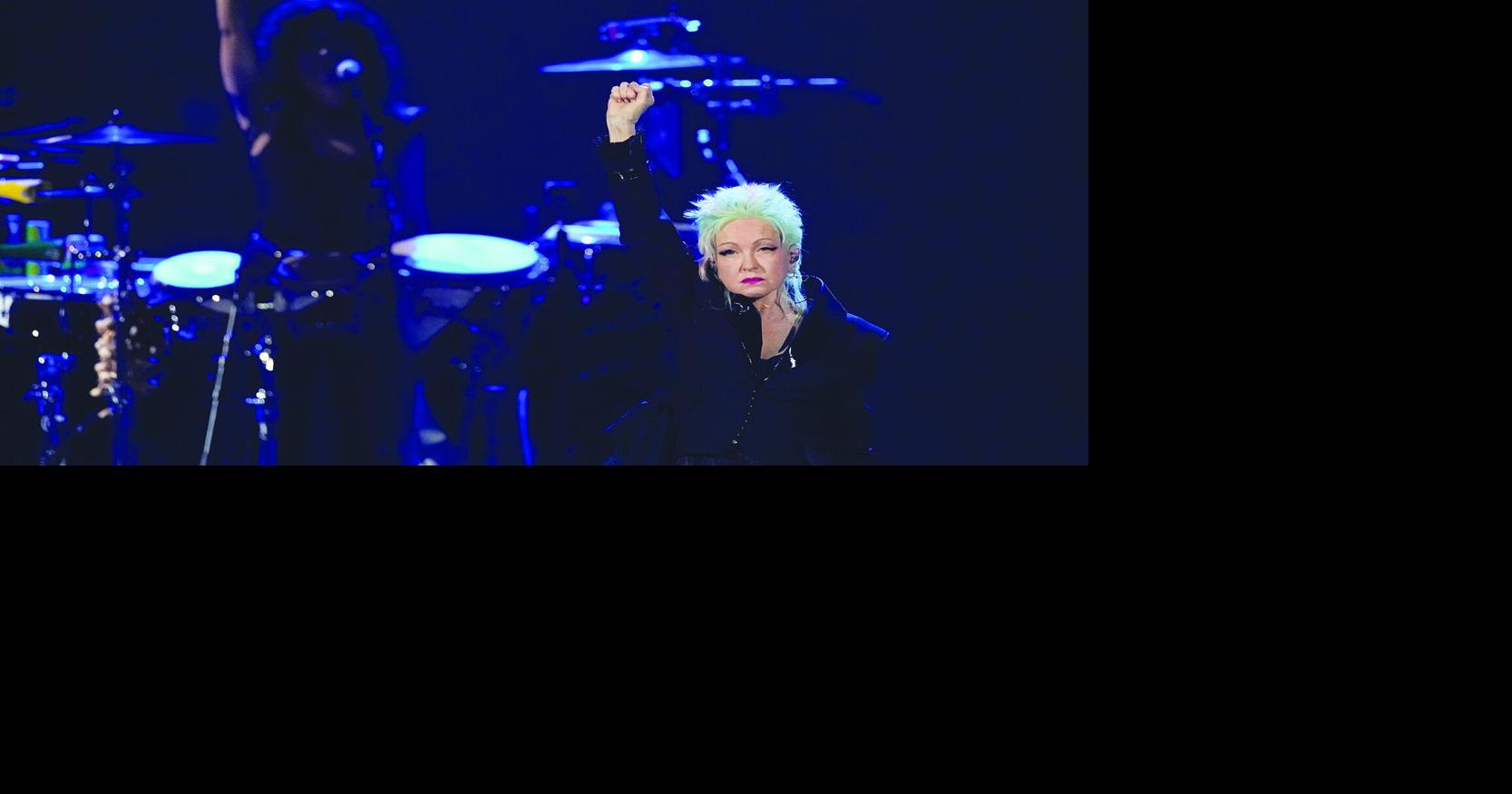 Rock Hall: Cyndi Lauper calls for courage
