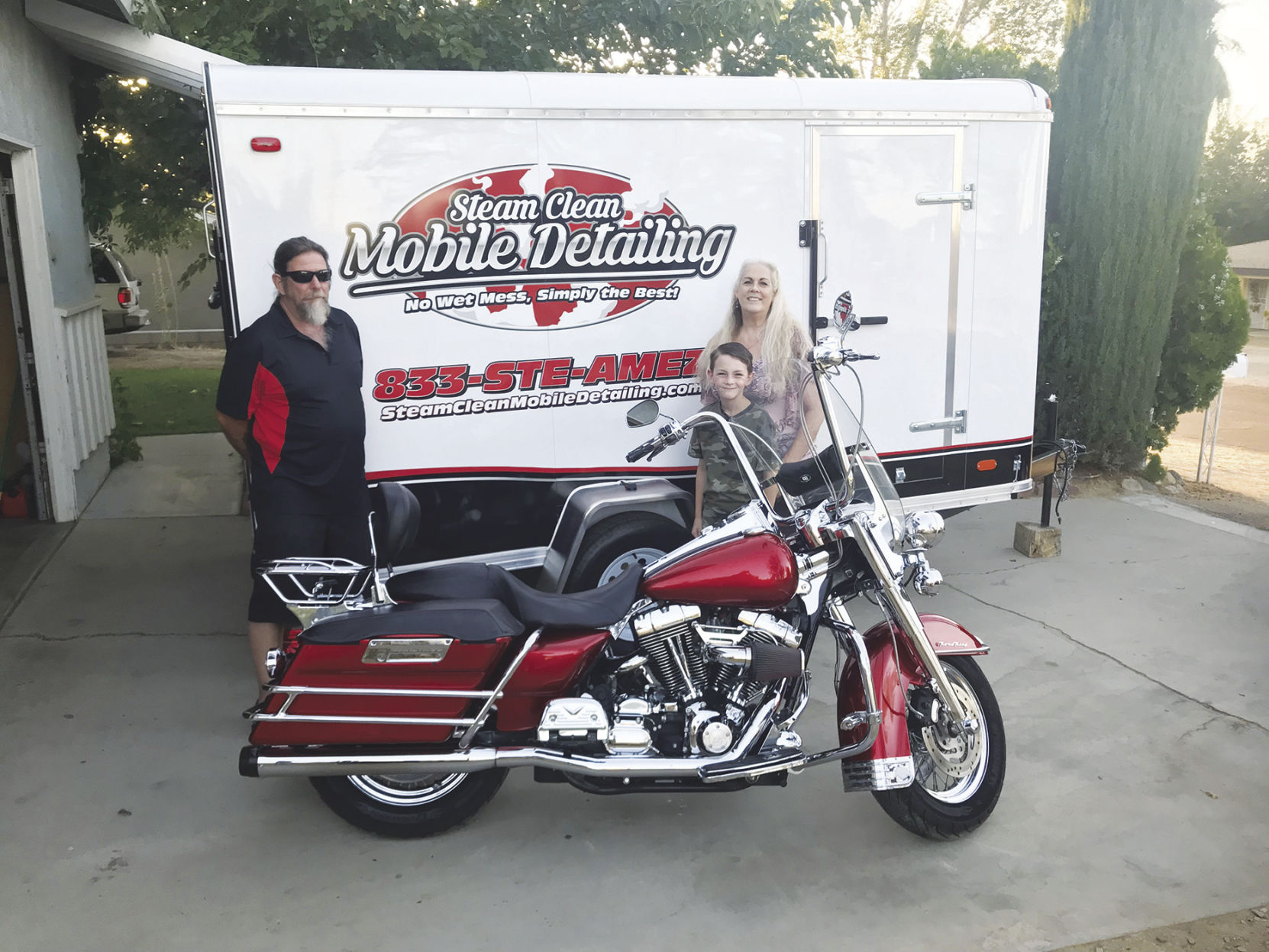 steam cleaner for motorcycle