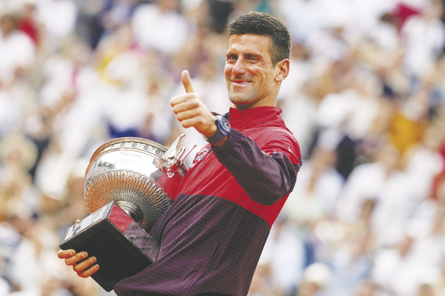 Djokovic wins record 23rd Grand Slam title Sports avpress picture image
