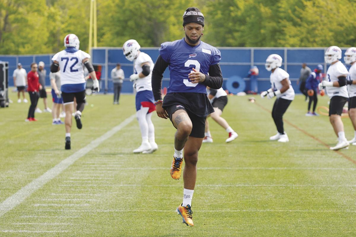 Bills safety Damar Hamlin eases back into practice 5 months since